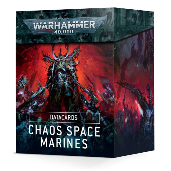 DATACARDS: CHAOS SPACE MARINE (ENG)